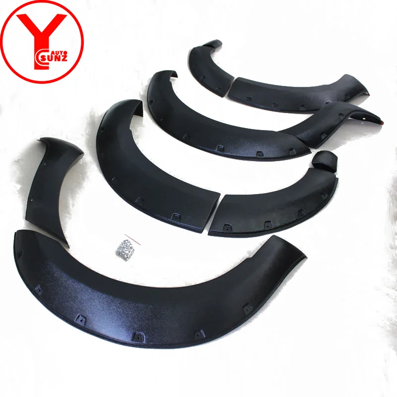 YCSUNZ текстурированный черный крыло вспышки для автомобилей брызговик