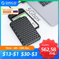 ORICO – boîtier pour disque dur SATA vers USB 2.5 de 3.0 pouces, pour disque dur externe HD de 7 à 9.5mm, compatible UASP 