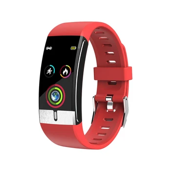 

E66 Smart Watch Wristband Temperature Measurement Heart Rate Blood Pressure Oxygen Health Smart Bracelet