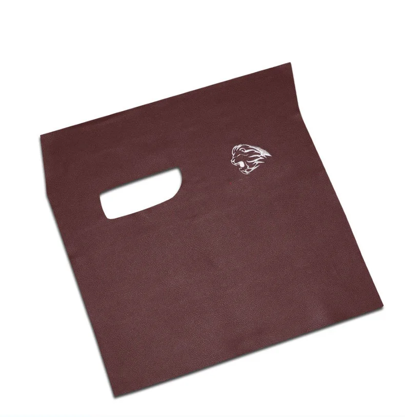 Lsrtw2017 Leather Car Co-pilot Storage Box Anti-kick Mat for Peugeot 3008 5008 Interior Accessories