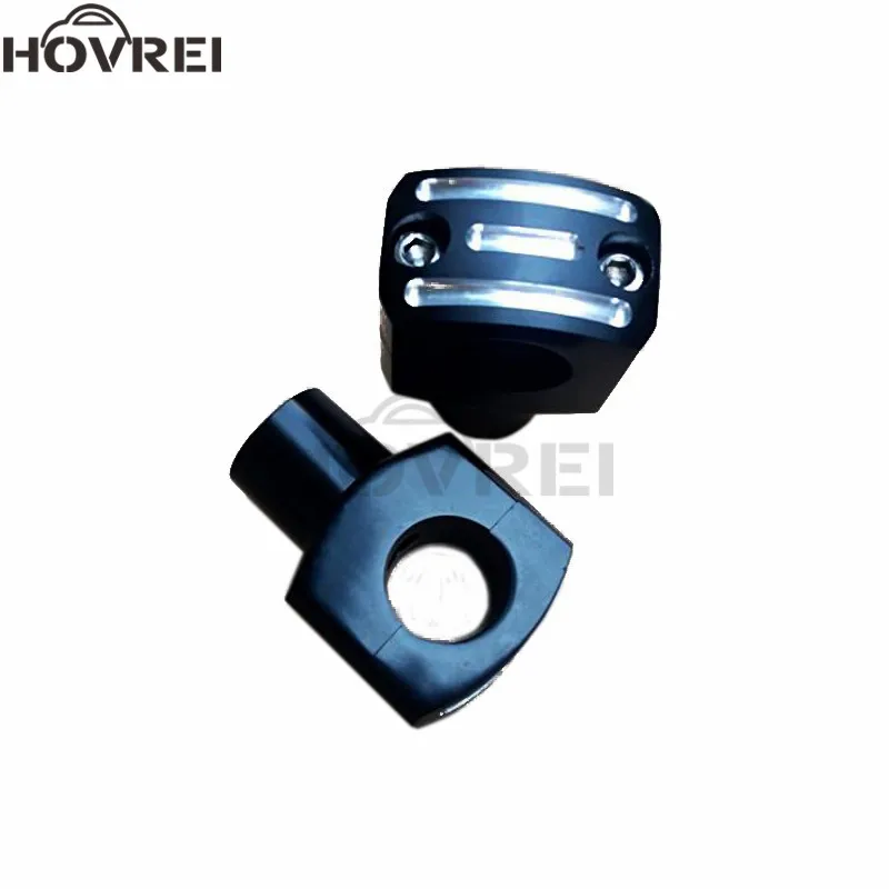 Unversal " 25 мм мотоциклетные алюминиевые повышающие фиксированные зажимы для сидений руль стояк Ручка крепления стояки адаптер для Harley