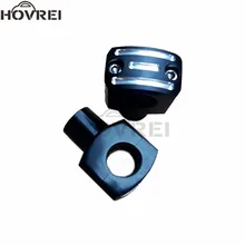 Unversal " 25 мм мотоциклетные алюминиевые повышающие фиксированные зажимы для сидений руль стояк Ручка крепления стояки адаптер для Harley