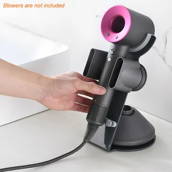 

Desktop Stand Hair Dryer Holder Anti Drop Bathroom Organizer Zinc Plated Steel Wear Resistant Storage Bracket Home For Dyson