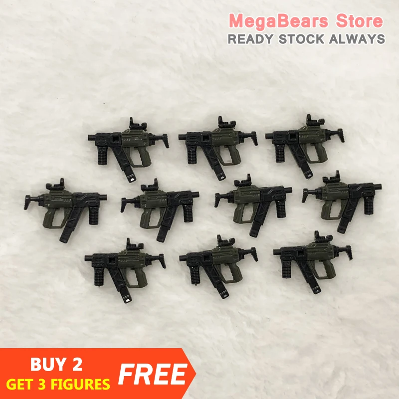 Mega Bloks сжатие вызова из игры Call of Duty 10 пулемет оружие новые неиспользованные