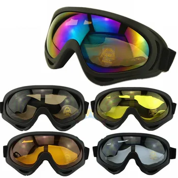 

Motorcycle Accessories Bike ATV Motocross UVProtection Ski Snowboard Off-road Goggles FITS OVER RX GLASSES Eyewear For Helmet