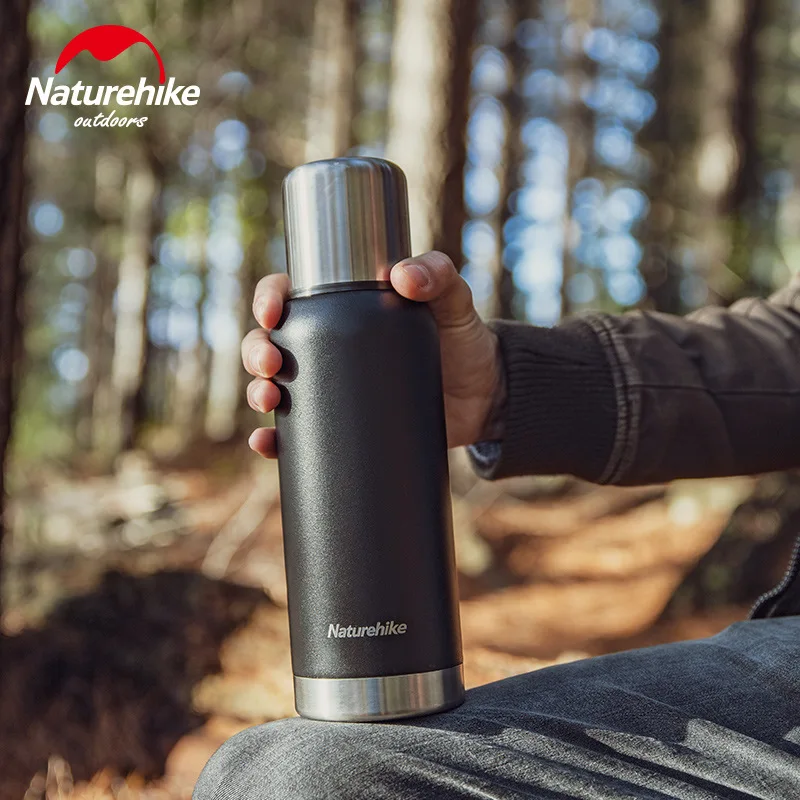 Naturehike Термокружка большой емкости 304 нержавеющая сталь термочайник открытый