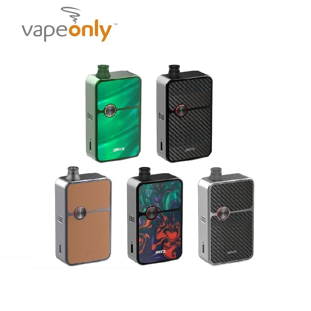 Оригинальный 60 Вт VapeOnly пространство мод под комплект с РБА база 0.4ohm/0.6ohm/ 1.2ohm vAir-Mi