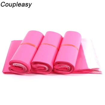 

8 sizes Pink Envelope Poly Mailer Plastic Shipping Bags Self-seal Adhesive Courier Bag Postal Mailing Bags 100Pcs