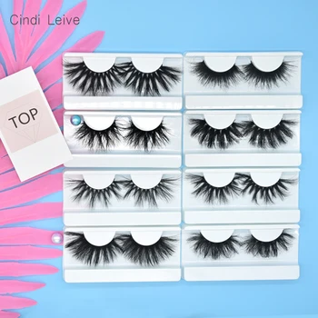 

Lashes Vendor Luxury 25mm Lashes Fluffy Soft False Eyelashes Makeup 3D Mink Lash Eyelash Extension Dramatic Mink Eyelashes