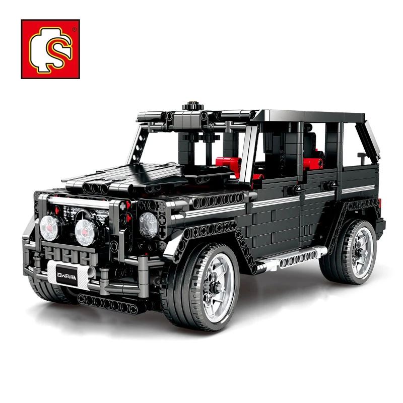 

RC Motor Technic 20100 MOC 2425 SUV G500 AWD Wagon Car Sets Fit Technic Building Blocks Electric Bricks Toys Gifts For Children
