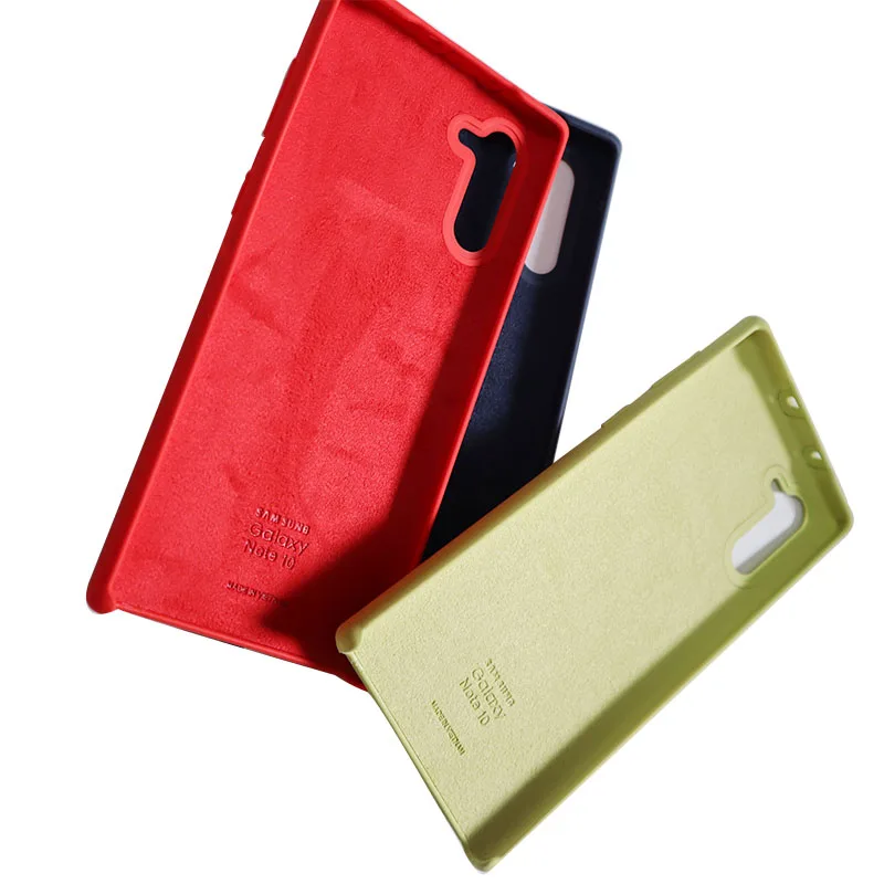 Чехол для samsung Note 10 Plus, официальный силиконовый защитный чехол для samsung Galaxy Note 10 Plus Note10 Pro, чехол и посылка