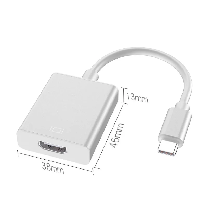 Usb type C к HDMI конвертер 1080P HD Clear AV tv адаптер для ноутбуков монитор