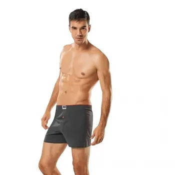 

Combed 6lı Flat Button Color Cotton Men 'S Boxer