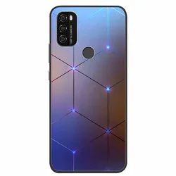 Cartoon Design Shockproof Soft Silicone TPU Back Cover in Black for Blackview A70 (01)