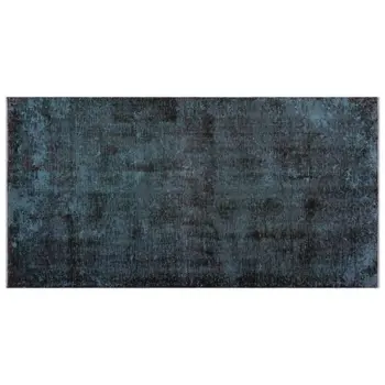 

Handmade Turquoise Vintage Overdyed Turkish Area Rug 107x210 Cm-3'6''X6'11''