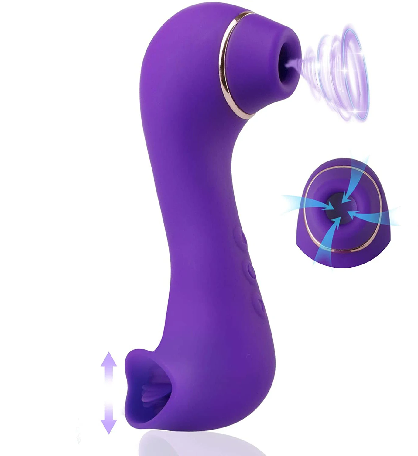 Sex Vibrators with Clitoris Sucker for Women Nipple Sucker Female Clitoris Stimulator Licking Tongue Adults Vaginal