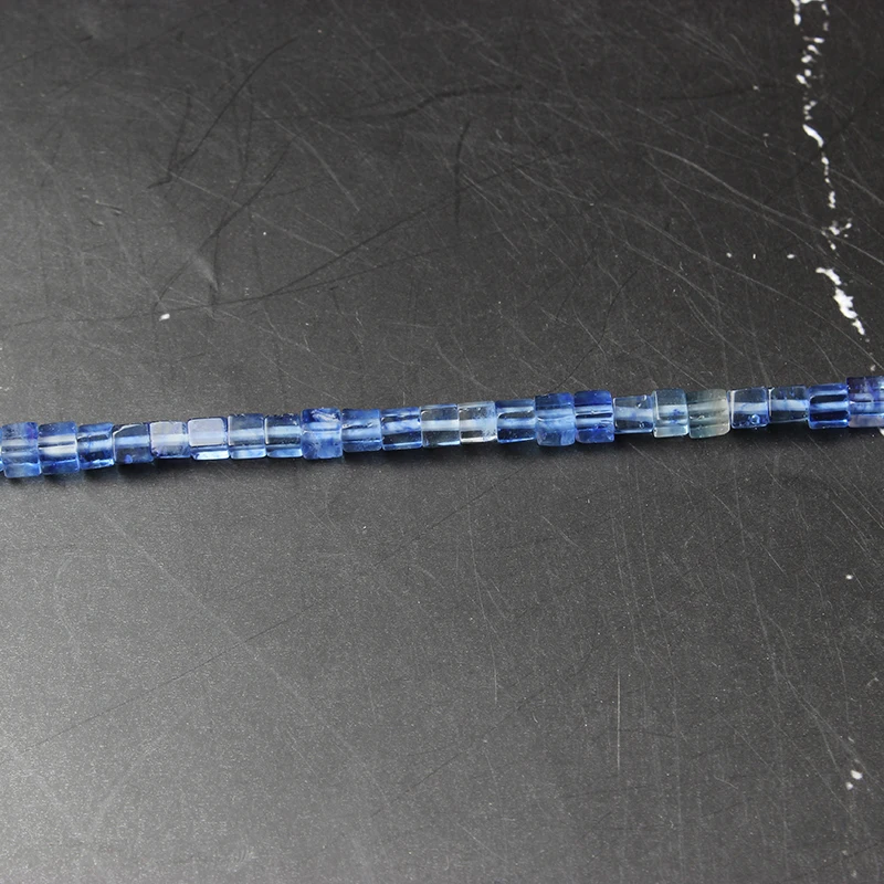 Модные украшения LanLi 4/6 мм квадратные натуральные камни бусы сделай сам для