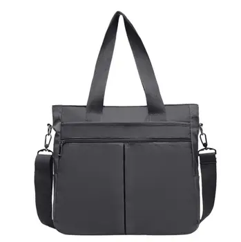 

YILUNXI Casual Summer Women's Single-shoulder Bag Multi-pocket handbag for Woman Lightweight Fashion Lady's Cross-body Bag Gray