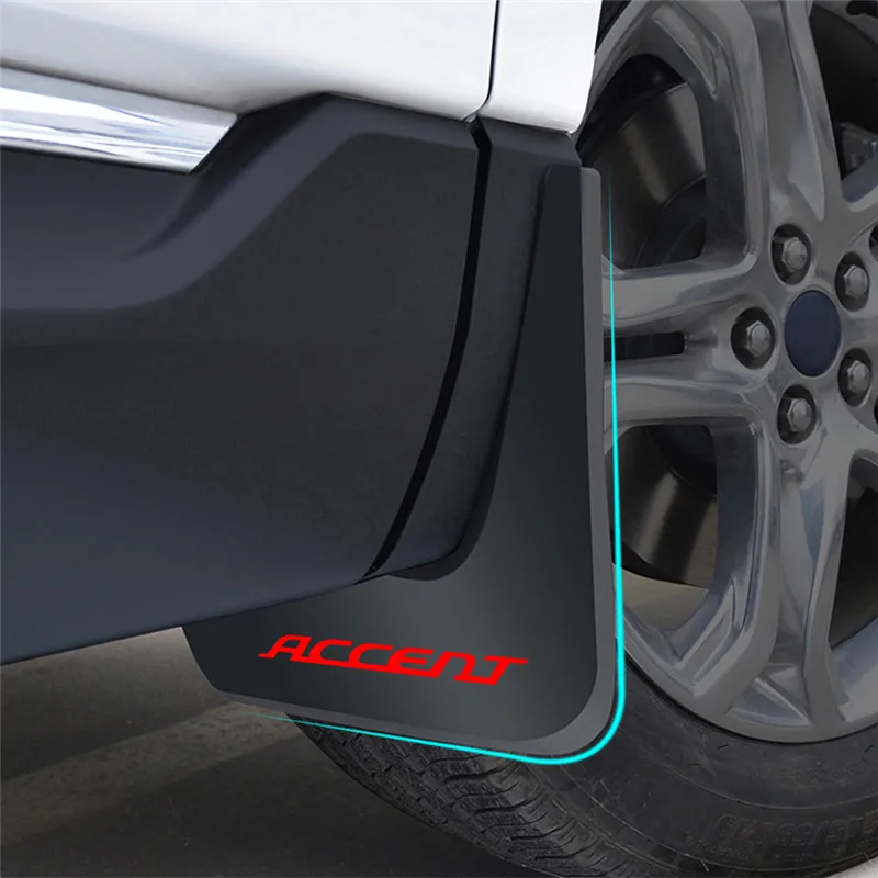 Mud Flaps For Hyundai Accent Sedan 2006-2010 for Fender Splash Guards Mudguards Mudflaps Car Accessories 4pcs