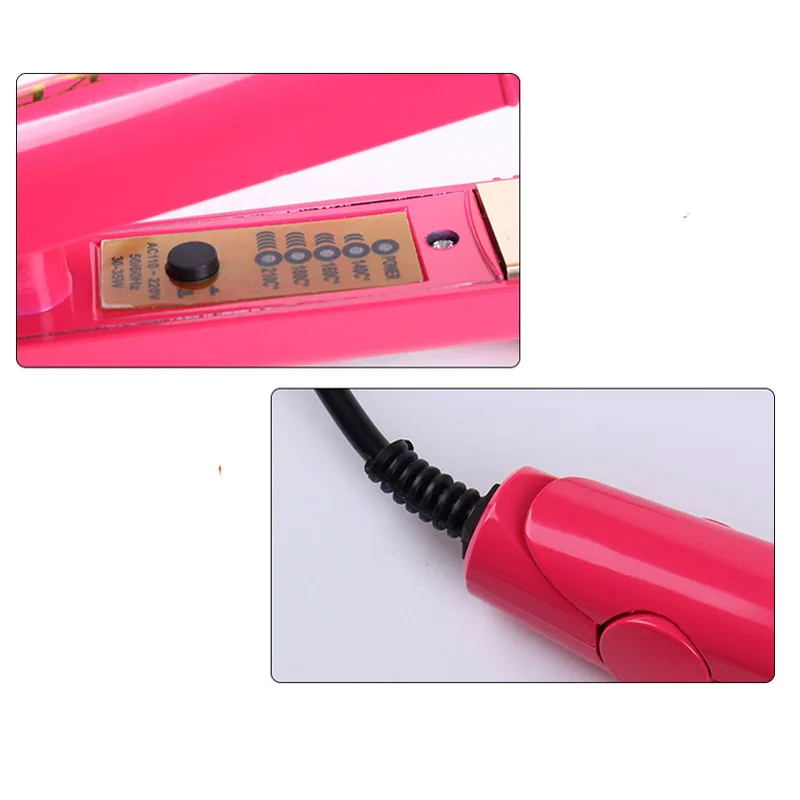 Surker, электрический выпрямитель для волос, бигуди, SK-9204, выпрямление, утюг для укладки волос, керамическая панель, отрицательные ионы
