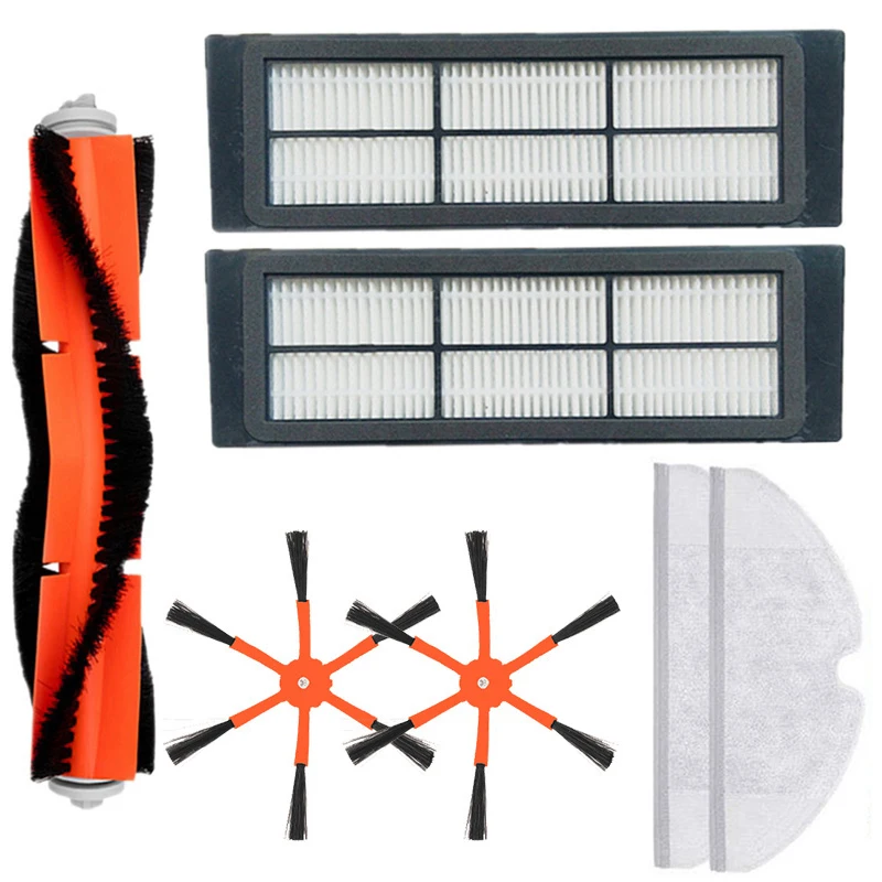 Filter Roller Brush Kit For XIAOMI Mijia Roborock S50 S51 Vacuum Cleaner Parts highly matched with original