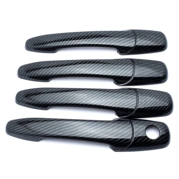 

New Arrival-Carbon Fiber Car Door Handle Cover for Mazda 2 3 6 Door Handle Decoration Door Handle Cover Trims with Keyless Holes