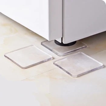 

4PCS/Set Washing Machine Silicone Pad Portable Anti Vibration Non-Slip Mat
