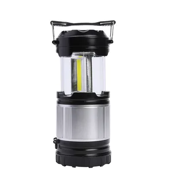 

5W COB LED Camping Lamp 300LM IP44 Waterproof Portable Collapsible Tent Lantern Light Flashlight Torch for Outdoor
