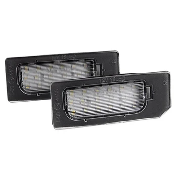 

2Pcs Error Free SMD License Plate LED Light Lamp for Mitsubishi ASX 2011-2014 Car Styling Number Plate Lamp