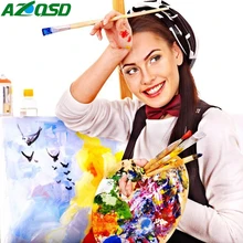 Пользовательские краски по номерам для взрослых DIY без рамы Декор масляная краска Набор цифр картины холст краски ing гостиная стены искусства