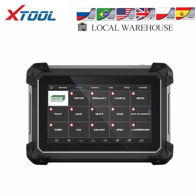 XTOOL EZ300 PRO Профессиональный инструмент для автомобиля с 4 системами ABS SRS в TPMS