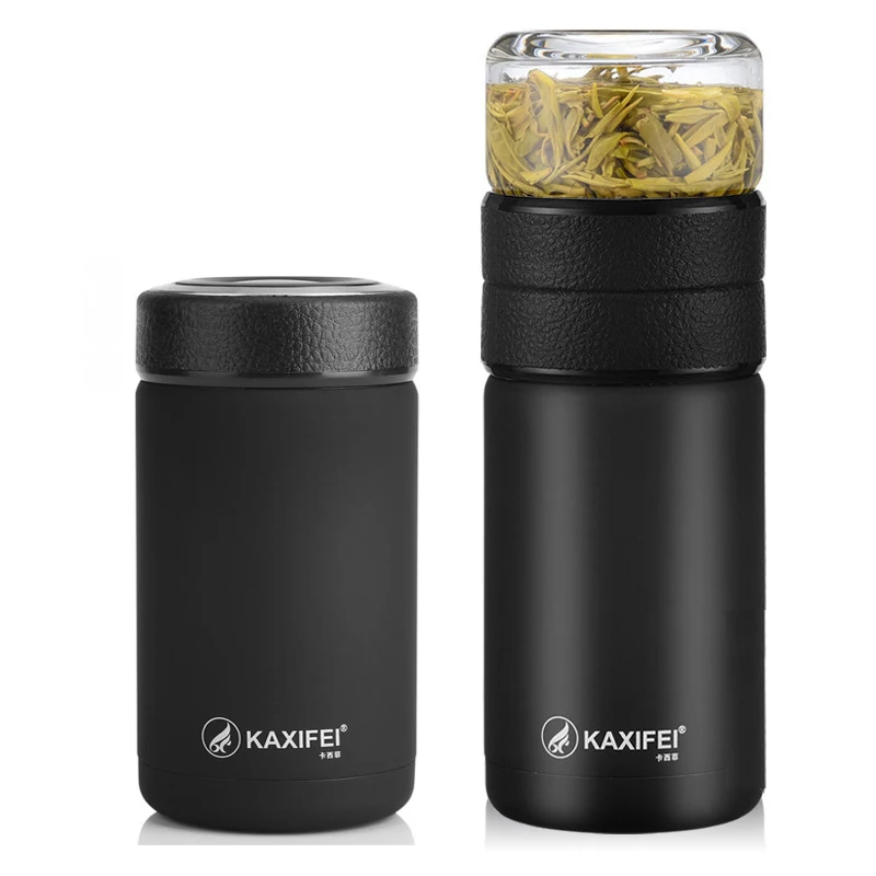 

Glass Bottle Tea Infuser Stainless Steel Glass Tea Infuser Vacuum Flask Bottle Leak Proof Thermos Cup Bottle Tea with Filter