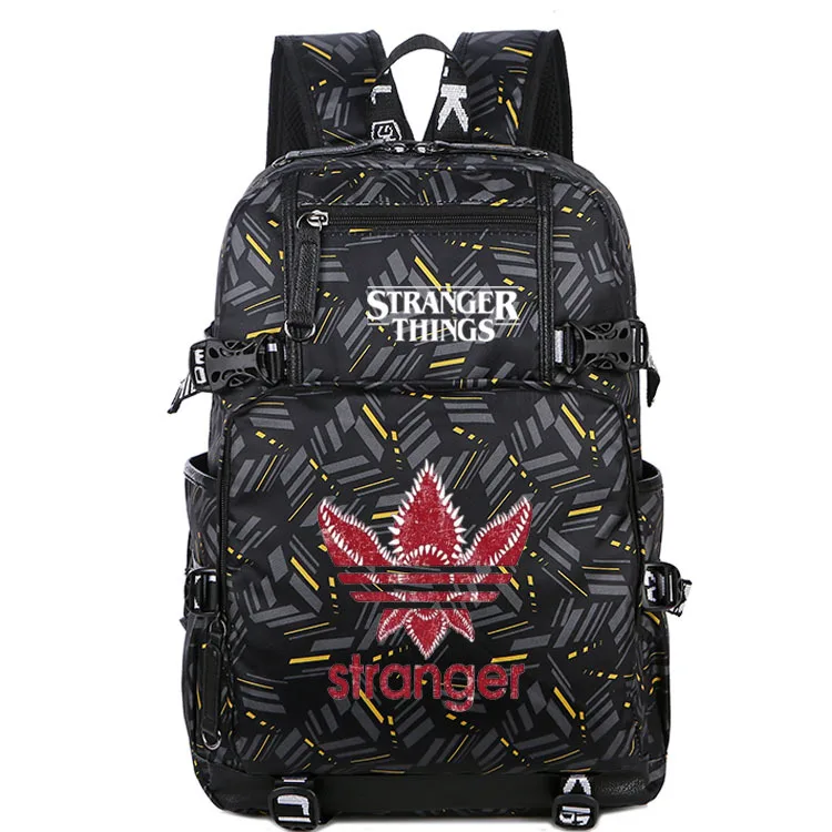 Stranger Things Backpack Students School Bags Casual Backpack Pattern Back to School Gift Rucksack Daily Travel Backpack