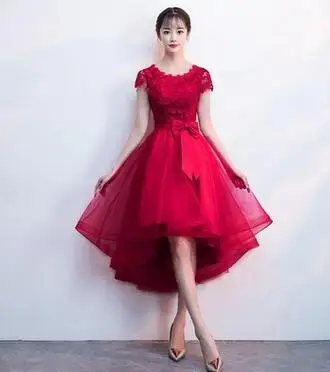 burgundy DongCMY новые платья подружки невесты Бургундия Плюс размер невесты высокая/низкая селфи-палка со штативом, Bluetooth - Цвет: burgundy