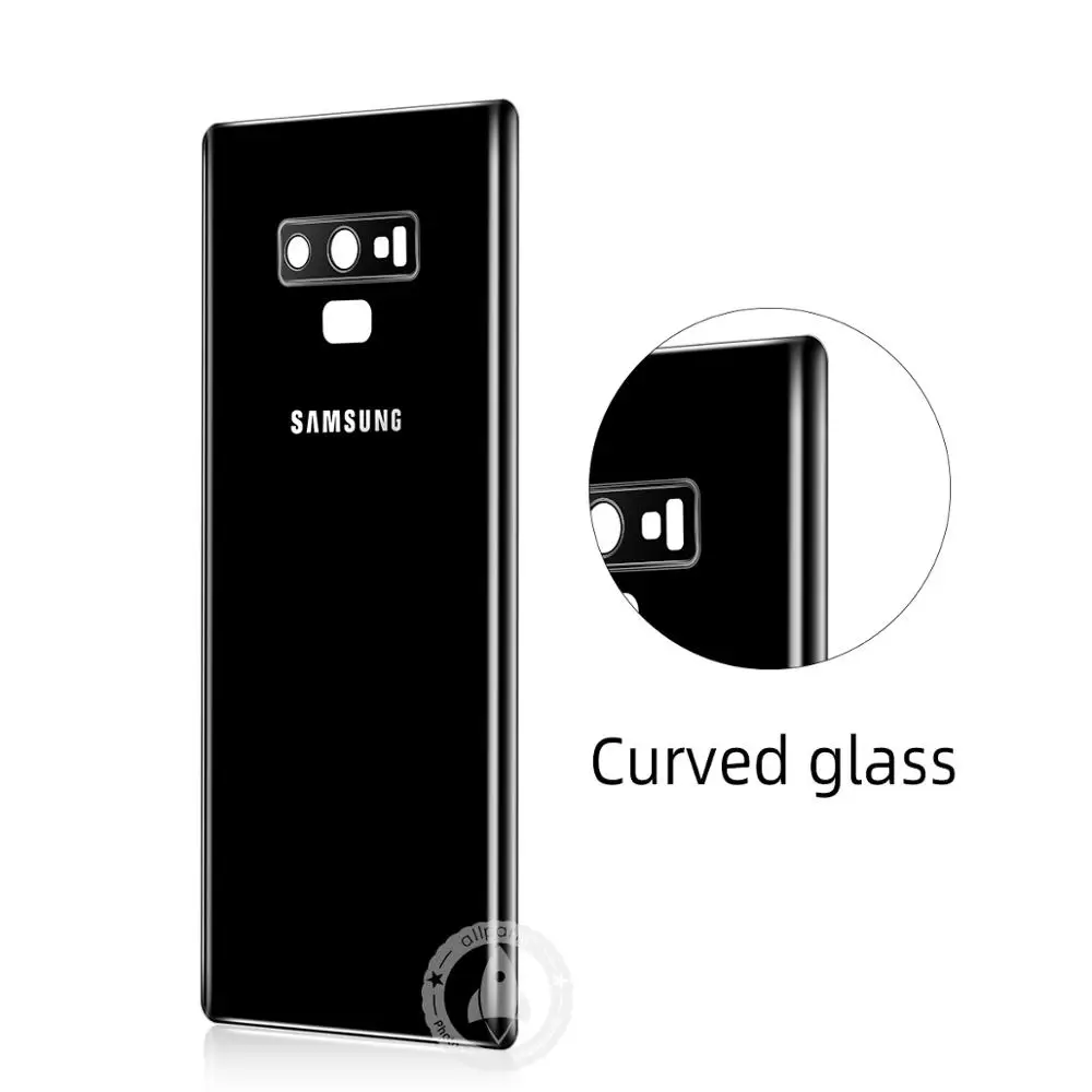 samsung Galaxy note 9, Note9, задняя крышка, чехол для батареи, задняя крышка корпуса, стекло, запасная крышка для Galaxy note 9