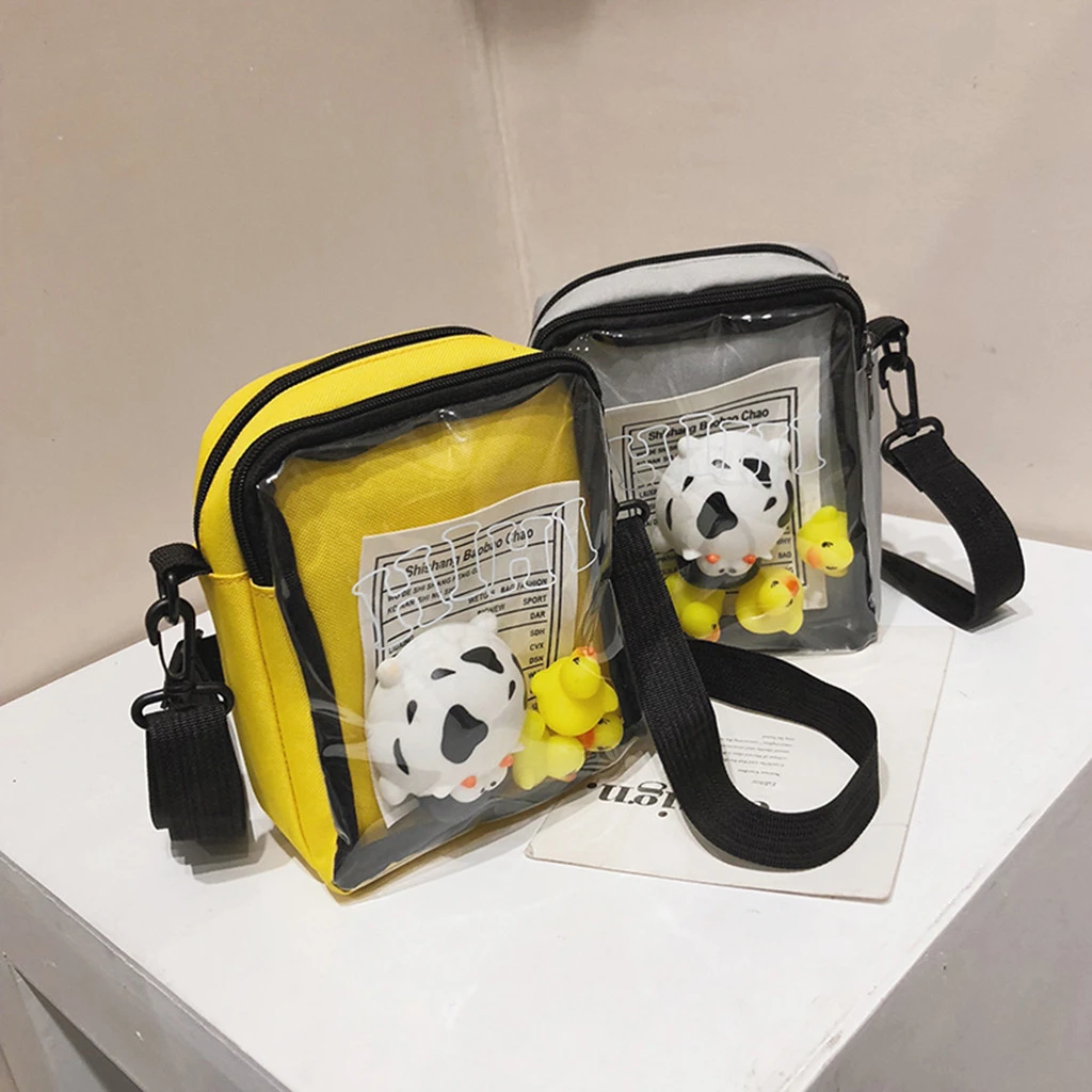Backpack Cartoon Canvas Kindergarten Boy And Girls Shoulder Bags Crossbody Cute Handbag Baby Small Bag New Girl Bucket Bag 820