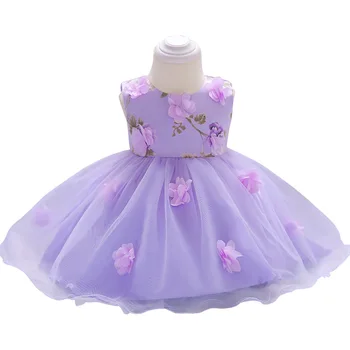 

New Summer Newborn Wedding Dress Baby Girl lace flower dresses For Toddler 0-1-2 yrs Years girls Birthday Party Clothing