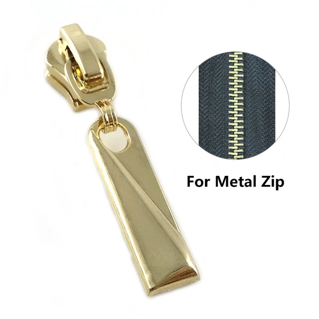 20 pcs leather Zipper Pull Cord metal zipper*Zip Puller*Zip Fastener*zip  slider*zipper replacement DIY accessory free shipping - AliExpress