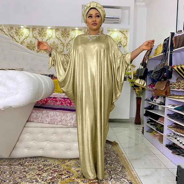 Runo Long Boubou African Dress - Image 3