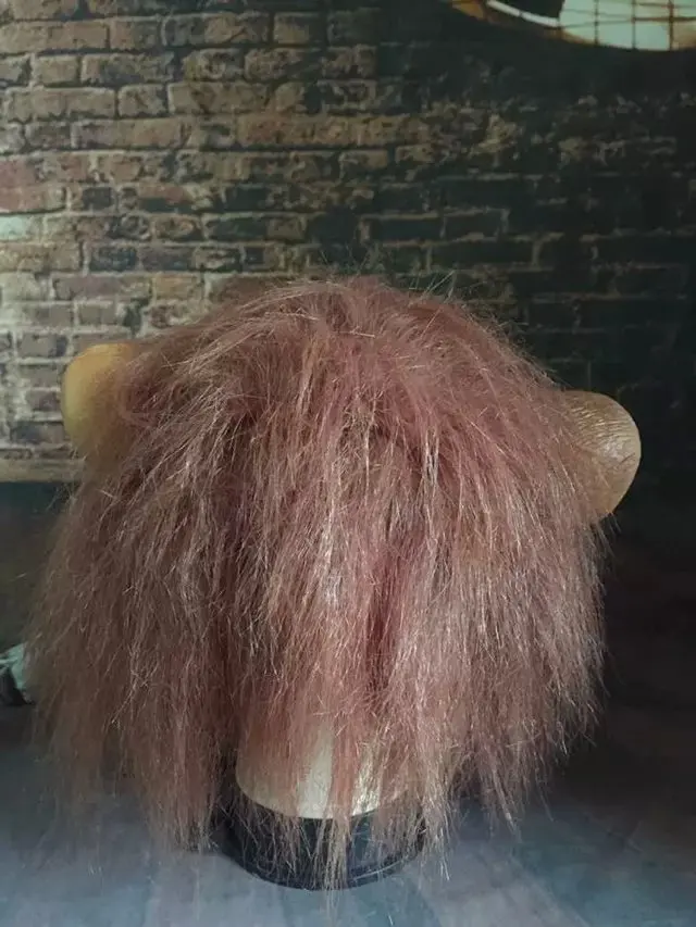 Длинная маска льва для волос Реалистичная голова льва хэллоуинская страшилка вечерние маска в форме головы животного представление