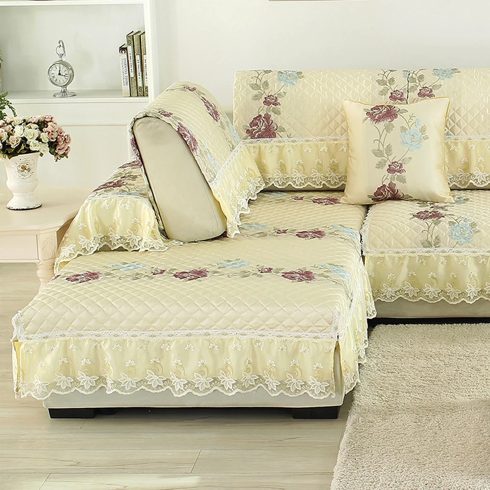High Quality Lace Sofa Cover Combination Kit Simplicity Couch Covers