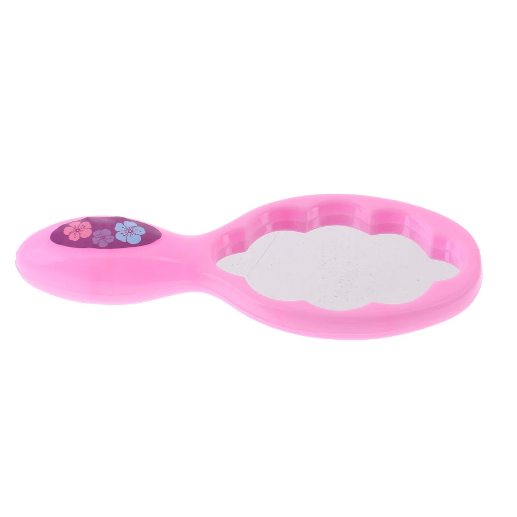 Dolls Bedroom Accessories Makeup Playset (2pcs) Comb Mirror for  Doll Random Color