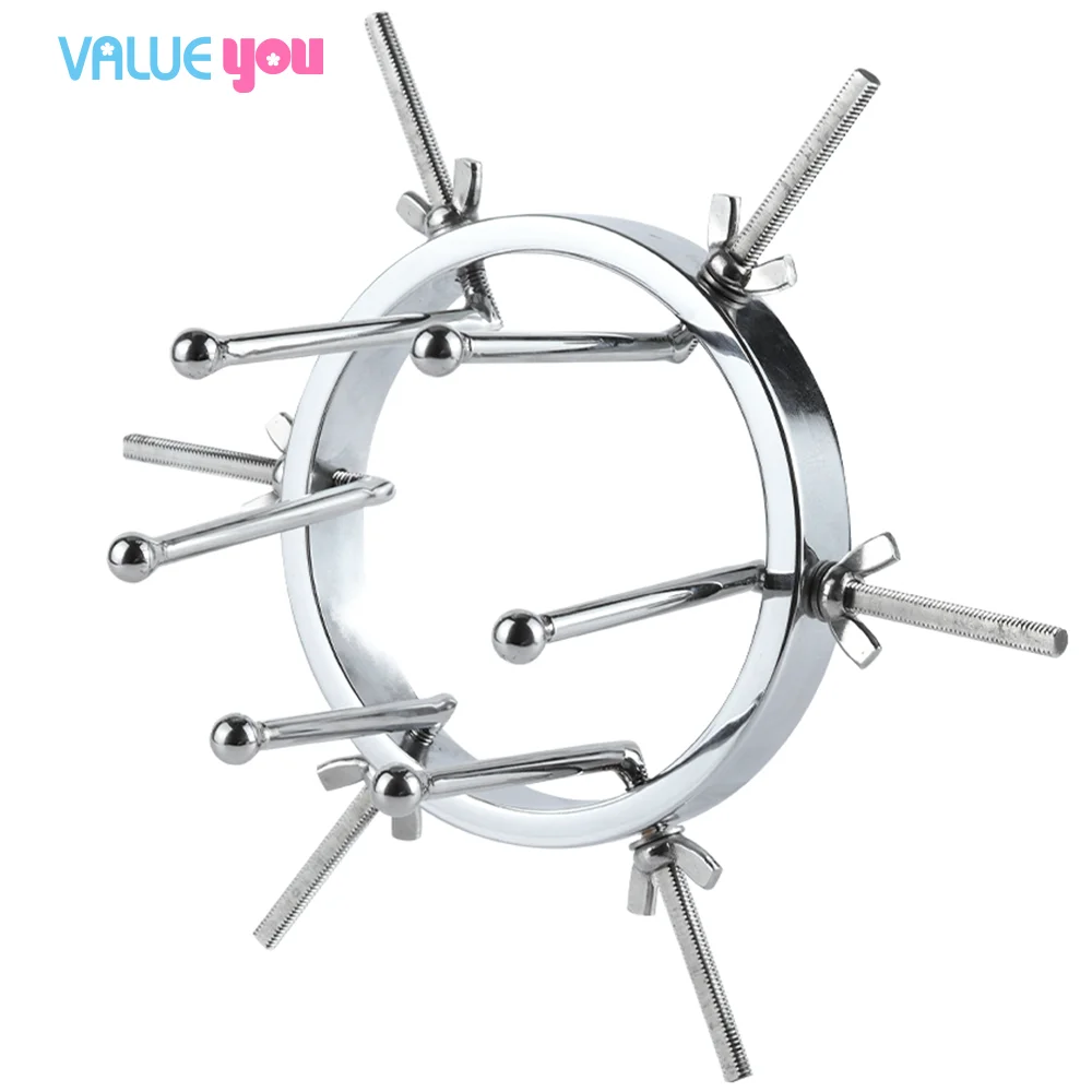 Metal Anal Dilator Vaginal Speculum Adult Anus Pussy Dilation SM Toy For Women Utt |