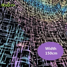 150 см, светоотражающие рождественские ткани DIY украшения швейная ткань на дворе Экологичная ткань