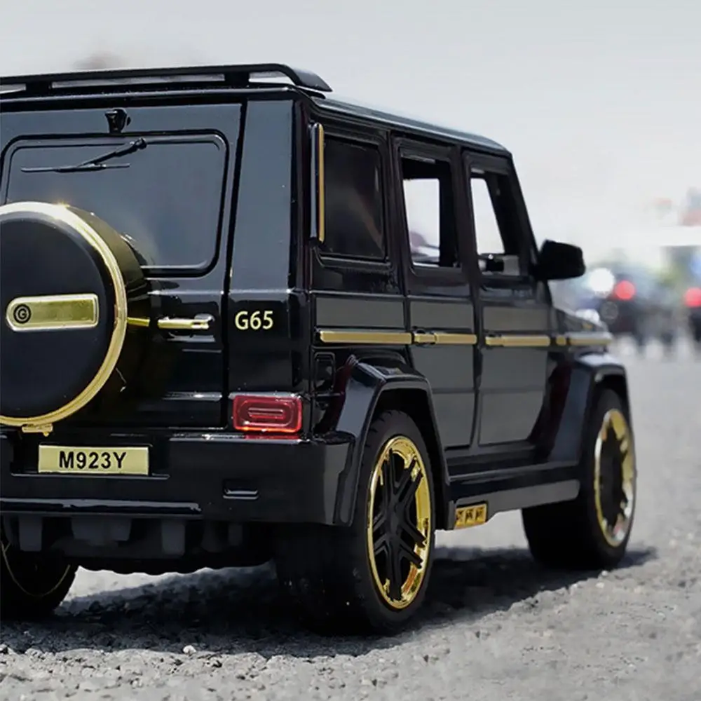 Brabus G65 1:24 модель автомобиля игрушка литья под давлением из металлического сплава моделирование оттягивание автомобиля игрушки подарки для детей взрослая коллекция автомобилей