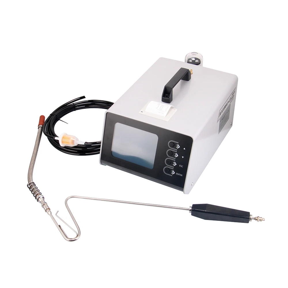 

Hauvrex portable automotive gas emission analyzer smoke meter car emission exhaust gas analyzer 5-gases tester