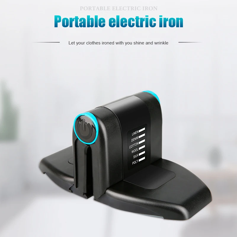 

Mini Portable Foldable Electric Steam Iron For Clothes Handheld Flatiron For Home Travelling for Travel Business Trip RT99