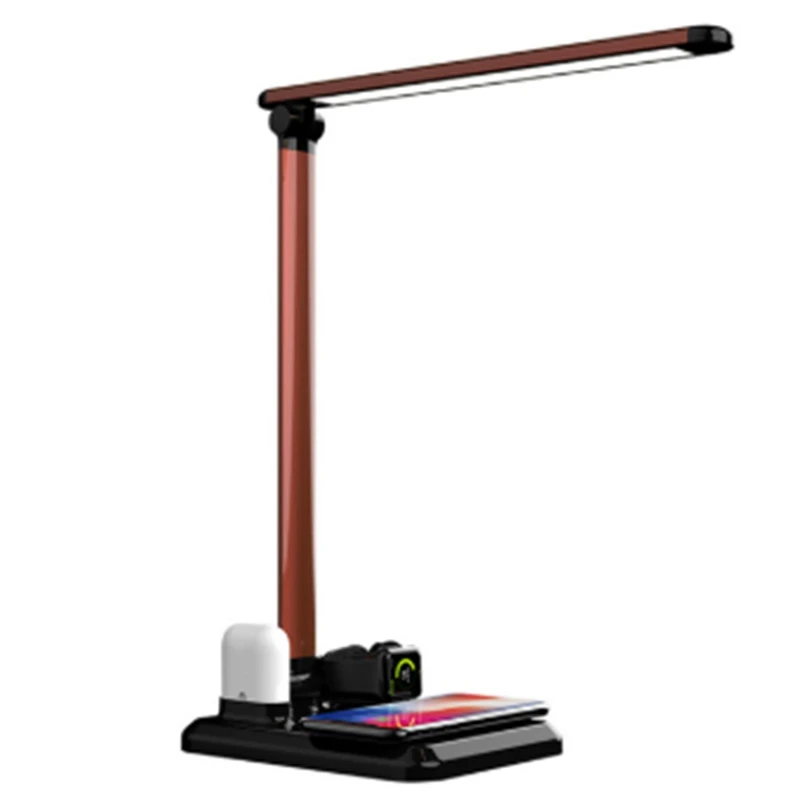 

4 in 1 Wireless Charger Led Desk Lamp Multifunction Led Table Lamp 5W Contact Table Lamp for IPhone