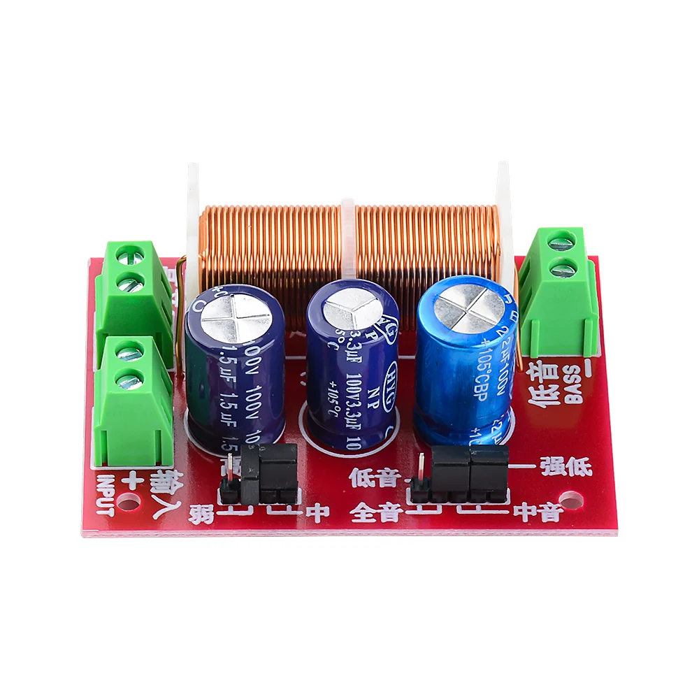 Speaker Crossover 2-way Tweeter Áudio Bass Filter Divisor de Freqüência para 216 Ohm Speaker Faça Você Mesmo Speaker 400w Pcs Aiyima2-way - Image 3
