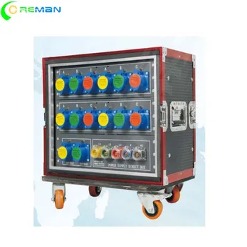 

Flight Case Power Supply Distribution power generator 21KW led video show use